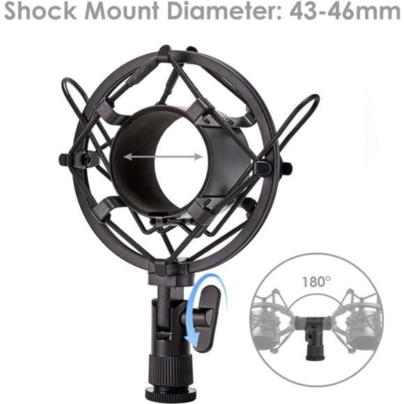 Condenser Microphone ZY-007 Professional Cardioid Mic Bundle for Pc/Laptop - Picture 5 of 6